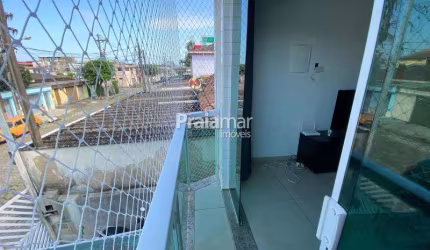CASA SOBREPOSTA ALTA | 02 DORM | 01 VAGA DE GARAGEM | 89M² | CIDADE NAUTICA - SÃO VICENTE.