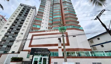 2 Dorm alto padrão frente para o mar Jardim real Praia Grande