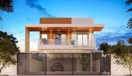 SOBRADO 02 DORM| LAVABO | QUINTAL| PRAIA GRANDE GUILHERMINA