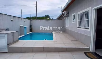 CASA TERREA 02 DORM COM PISCINA | MOBILIADA COM 3 VAGAS DE GARAGEM | ITANHAEM CIBRATEL 2