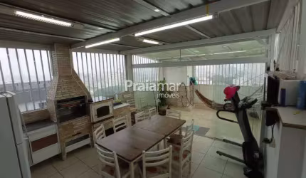 COBERTURA DUPLEX FRENTE MAR  | 5 DORMI | 3 SUÍTE | 4 W.C | 350 M2 | 2 VAGAS | APARECIDA | SANTOS