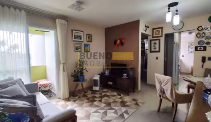 Charmoso apartamento a venda com 2 dormitórios (1suíte) no condomínio Ambar, bairro São Domingos em