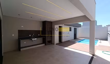 Linda casa com 3 dormitórios à venda, 190 m² por R$ 1.620.000 - Condomínio Macknight - Santa Bárbar