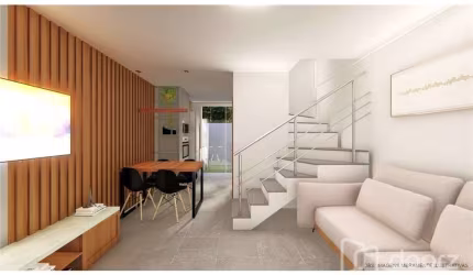 Casa em condomínio fechado com 2 quartos à venda na Rua Miguel Ascoleze, 125, Vila Nova, Porto Alegre, 60 m2 por R$ 289.000