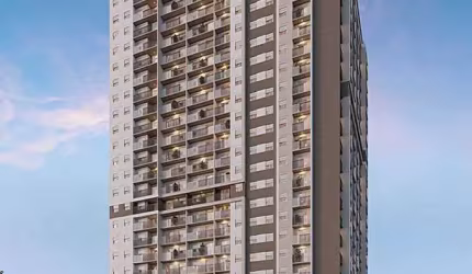 Apartamento com 2 quartos à venda na Avenida Mário Lopes Leão, 8, Santo Amaro, São Paulo, 36 m2 por R$ 429.918