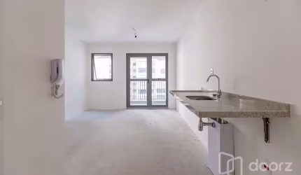 Apartamento com 1 quarto à venda na Avenida Chibarás, 75, Indianópolis, São Paulo, 34 m2 por R$ 540.000