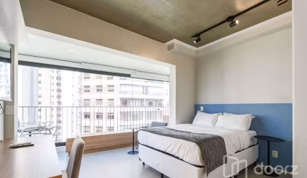 Apartamento com 1 quarto à venda na Rua Bueno Brandão, 382, Vila Nova Conceição, São Paulo, 32 m2 por R$ 750.000