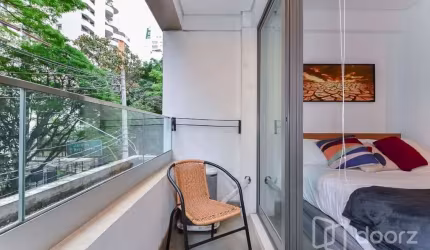 Apartamento com 1 quarto à venda na Rua Jacques Félix, 601, Vila Nova Conceição, São Paulo, 28 m2 por R$ 673.000
