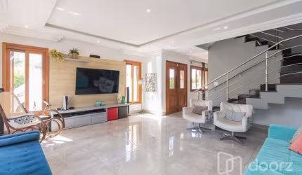 Casa em condomínio fechado com 3 quartos à venda na Rua Deputado Hugo Mardini, 1780, Passo das Pedras, Porto Alegre, 261 m2 por R$ 1.550.000