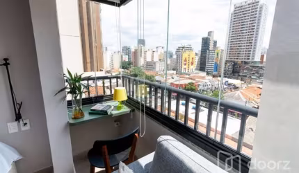 Apartamento com 1 quarto à venda na Rua Cardeal Arcoverde, 2004, Pinheiros, São Paulo, 25 m2 por R$ 418.000