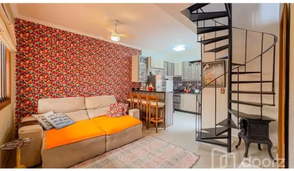 Casa em condomínio fechado com 2 quartos à venda na Avenida Outeiro, 83, Partenon, Porto Alegre, 77 m2 por R$ 335.000