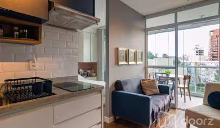 Apartamento com 1 quarto à venda na Rua César Vallejo, 100, Real Parque, São Paulo, 35 m2 por R$ 435.000
