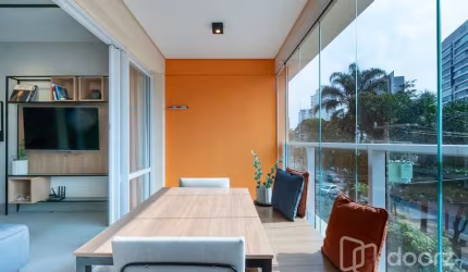 Apartamento com 1 quarto à venda na Rua Vieira de Morais, 1936, Campo Belo, São Paulo, 40 m2 por R$ 600.000