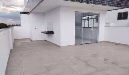 Cobertura duplex à venda, 3 quartos, 2 suítes, 2 vagas, Santa Branca - Belo Horizonte/MG