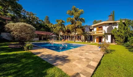 Casa em condomínio fechado com 5 quartos para alugar na Alameda das Tipuanas, 325, Sítios de Recreio Gramado, Campinas, 5113 m2 por R$ 35.000
