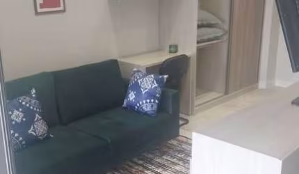 Studio totalmente mobiliado, lazer completo, 1 vaga por R$2.750,00 + Condomínio