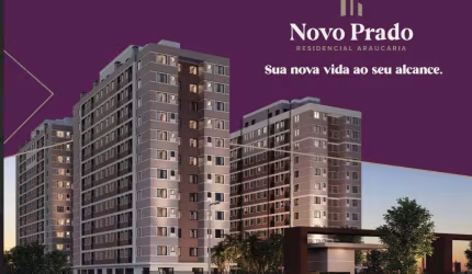 Apartamento 2 Quartos para Venda em Curitiba, Prado Velho, 2 dormitórios, 1 banheiro, 1 vaga