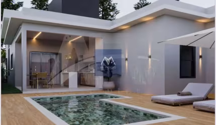 Casa à Venda em Condomínio Residencial Pecan, em Itupeva-SP: 3 Quartos, 1 Suíte, 2 Salas, 3 Banheiros, 2 Vagas, 181,65m².