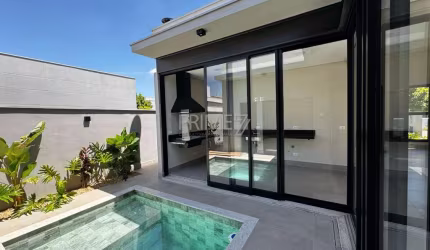 Casa em condomínio fechado com 3 quartos à venda no Taquaral, Piracicaba  por R$ 1.030.000