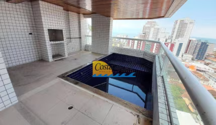 Apartamento com 4 dormitórios à venda, 205 m² por R$ 2.008.900,00 - Canto do Forte - Praia Grande/SP