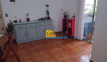 Apartamento com 1 dormitório à venda, 55 m² por R$ 110.000,00 - Samaritá - São Vicente/SP