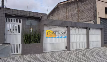 Casa com 2 dormitórios para alugar, 60 m² por R$ 1.700,00/mês - Tude Bastos (Sítio do Campo) - Praia Grande/SP