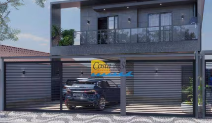 Casa com 2 dormitórios à venda, 86 m² por R$ 370.000,00 - Aviação - Praia Grande/SP