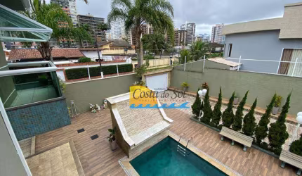 Casa com 4 dormitórios à venda, 416 m² por R$ 6.300.000,00 - Canto do Forte - Praia Grande/SP