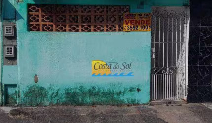 Casa com 1 dormitório à venda, 55 m² por R$ 200.000,00 - Glória - Praia Grande/SP