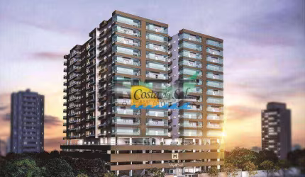 Apartamento com 3 dormitórios à venda, 106 m² por R$ 720.000,00 - Caiçara - Praia Grande/SP