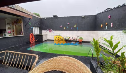 Casa com 3 dormitórios à venda, 1 m² por R$ 1.700.000,00 - Canto do Forte - Praia Grande/SP