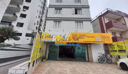 Apartamento com 1 dormitório à venda, 38 m² por R$ 225.000,00 - Vila Guilhermina - Praia Grande/SP