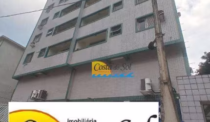 Apartamento com 2 dormitórios para alugar, 110 m² por R$ 2.500,00/mês - Boqueirão - Praia Grande/SP