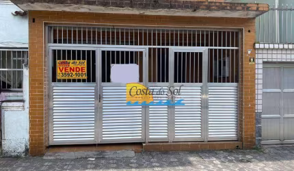 Sobrado com 3 dormitórios à venda, 155 m² por R$ 1.400.000,00 - Macuco - Santos/SP