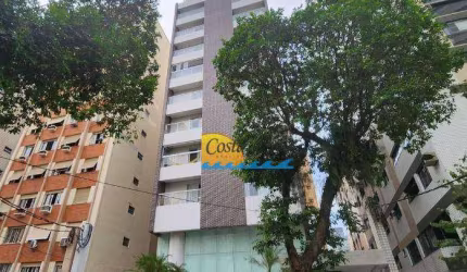 Apartamento com 2 dormitórios à venda, 82 m² por R$ 900.000,00 - Aparecida - Santos/SP