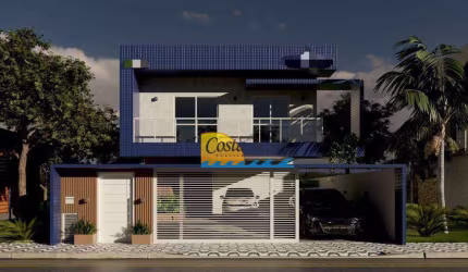 Sobrado com 2 dormitórios à venda por R$ 280.000,00 - Ocian - Praia Grande/SP