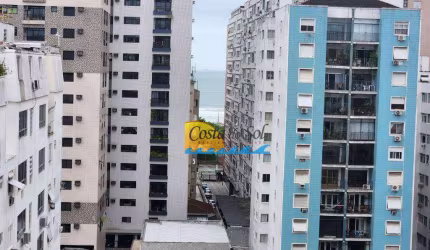 Cobertura com 3 dormitórios à venda, 191 m² por R$ 1.810.000,00 - Campo Grande - Santos/SP