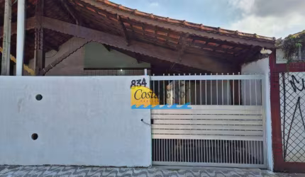 Casa com 2 dormitórios para alugar, 1 m² por R$ 2.100,00 - Tupi - Praia Grande/SP