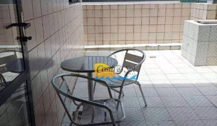 Apartamento com 3 dormitórios para alugar, 170 m² por R$ 6.000,00/mês - Ocian - Praia Grande/SP