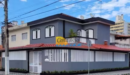 Sobrado com 3 dormitórios à venda por R$ 960.000,00 - Ocian - Praia Grande/SP