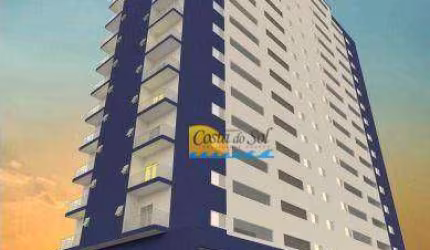Apartamento com 2 dormitórios à venda, 59 m² por R$ 487.000,00 - Estuário - Santos/SP