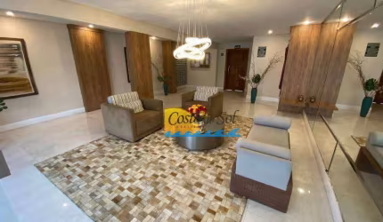 Apartamento com 2 quartos para alugar, 85 m² por R$ 4.200/mês - Vila Guilhermina - Praia Grande/SP