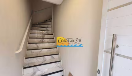 Casa com 4 dormitórios à venda, 120 m² por R$ 570.000,00 - Caiçara - Praia Grande/SP