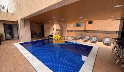 Cobertura com 3 suites, SPA, lazer completo, à venda, 120 m² por R$ 1.400.000 - Canto do Forte - Praia Grande/SP