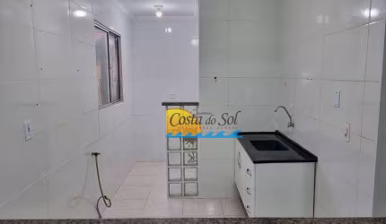 Apartamento com 2 dormitórios à venda, 53 m² por R$ 150.000,00 - Vila Sônia - Praia Grande/SP