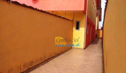 Casa com 2 dormitórios para alugar, 70 m² por R$ 2.100,00/mês - Sítio do Campo - Praia Grande/SP