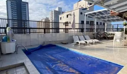 Cobertura com 2 dormitórios à venda, 189 m² por R$ 650.000,00 - Tupi - Praia Grande/SP