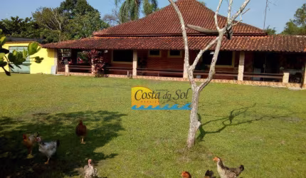 Chácara à venda, 198 m² por R$ 2.500.000,00 - Balneário Itaguaí - Mongaguá/SP