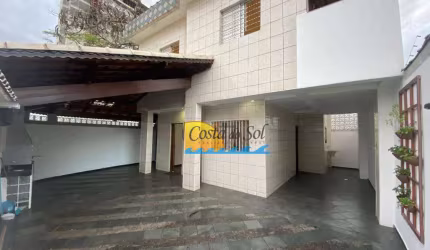 Sobrado com 4 dormitórios à venda, 140 m² por R$ 580.000,00 - Aviação - Praia Grande/SP