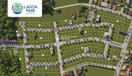 Terreno à venda na Novo Horizonte, 100, Mirim, Imbituba, 373 m2 por R$ 250.000